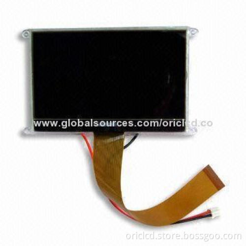 Graphic LCD Module with 160 x 64 Pixels, 68.2x26.5mm Viewing Area, Outline Size of 71.2x34x5mm